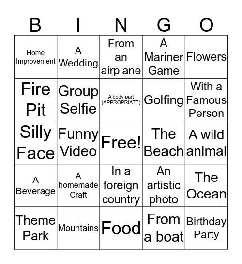 Westgate Staff Cell Phone BINGO! Bingo Card