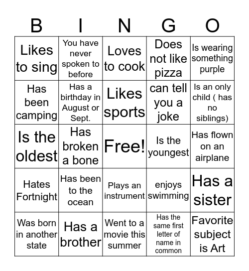 8th grade Earth Science bingo Card