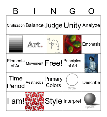 Unit 1 Review Bingo Card