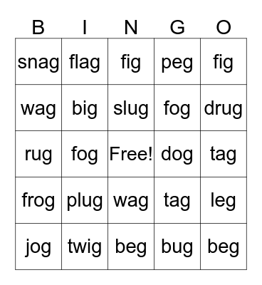 Cyrus's Bingo (#30) Bingo Card