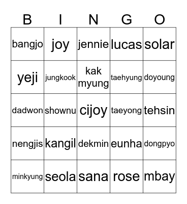ENAJUNE97 Bingo Card
