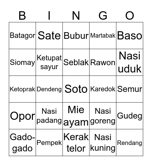 ENAKIYONG92 Bingo Card