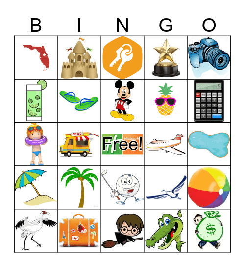 Collections Big Bingo Bash! Bingo Card