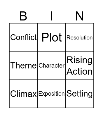 What Makes a Good Story Bingo Card