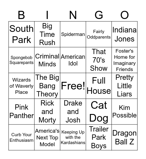Bulls Nite Out Bingo Card