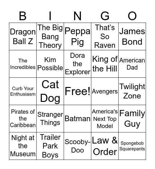 Bulls Nite Out Bingo Card