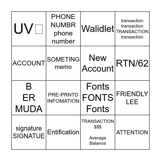 STOP SIGN BRAINTEASERS  Bingo Card