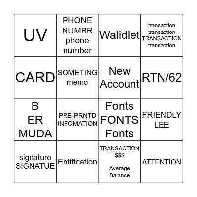 STOP SIGN BRAINTEASERS!!! :) Bingo Card