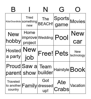 A Picture is Worth A Thousand Words Bingo Card