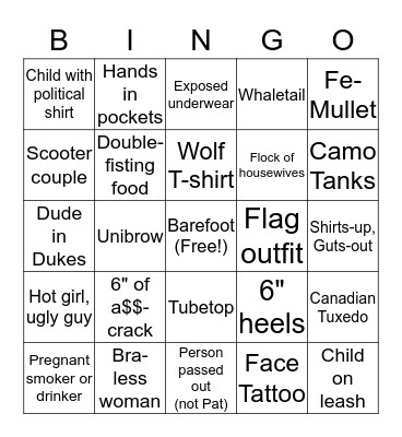 Keep it Classy, NYS Fair! Bingo Card