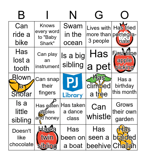 Find Someone Who... Bingo Card