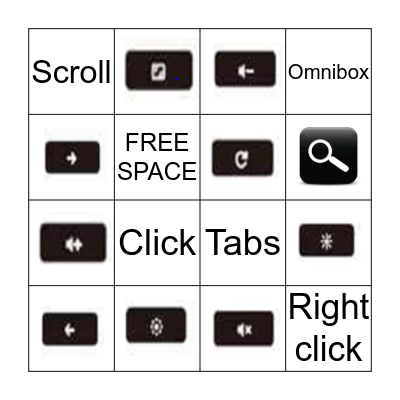CHROMEBOOK NAVIGATION BINGO Card