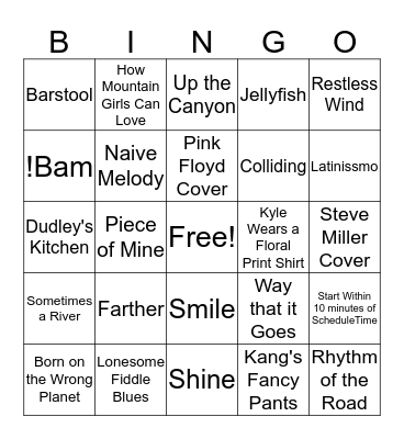 Gouda Time !!!  Bingo Card