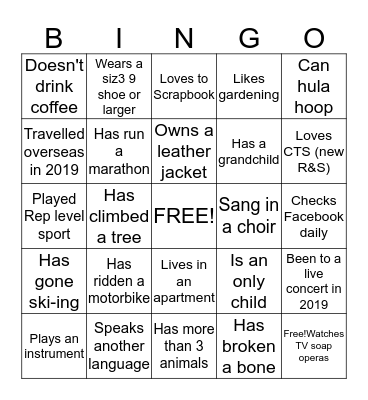 Getting to Know Our DC Schedulers Bingo Card