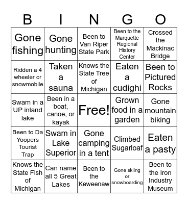 Get-To-Know-You Bingo Card