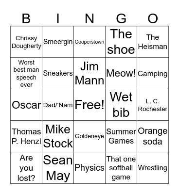 R-Bingo Card