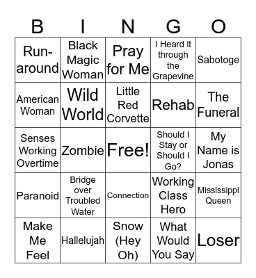 Year of the Dog Bingo Card