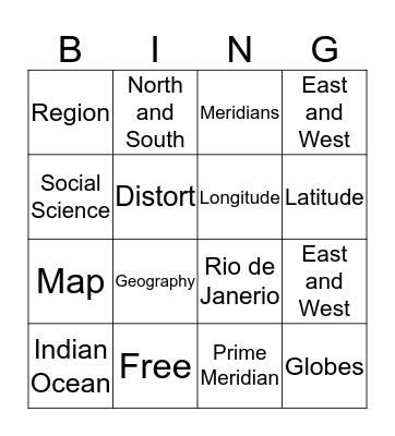 Chapter 1 Section 2 Bingo Card