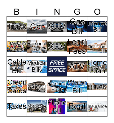 $$$ Bingo 2.0 $$$ Bingo Card