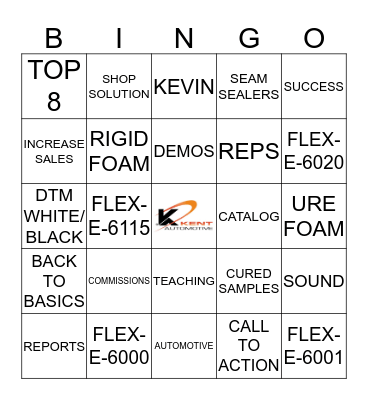 BACK TO BASICS Bingo Card