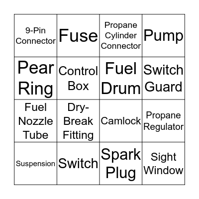 M-2015 Helitorch BINGO Card