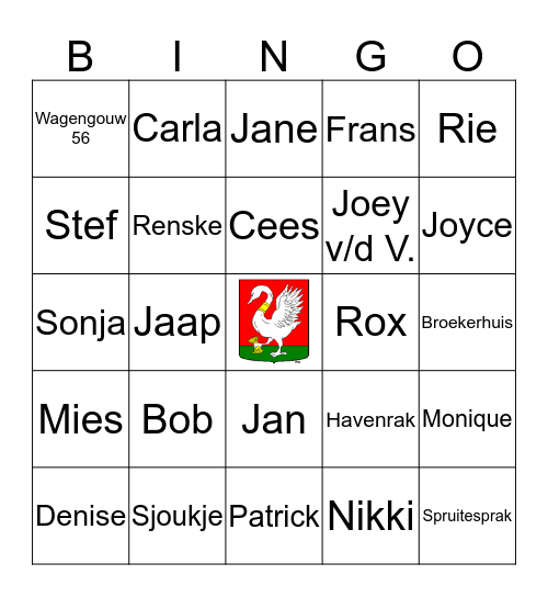 LULKOEK Bingo Card