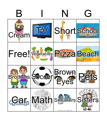 Mingle Bingo 1 Bingo Card