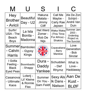 412 Bingo Card