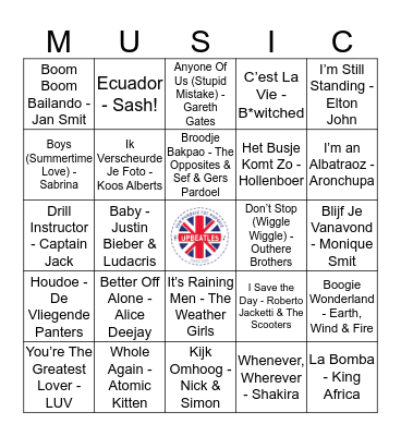 204 Bingo Card