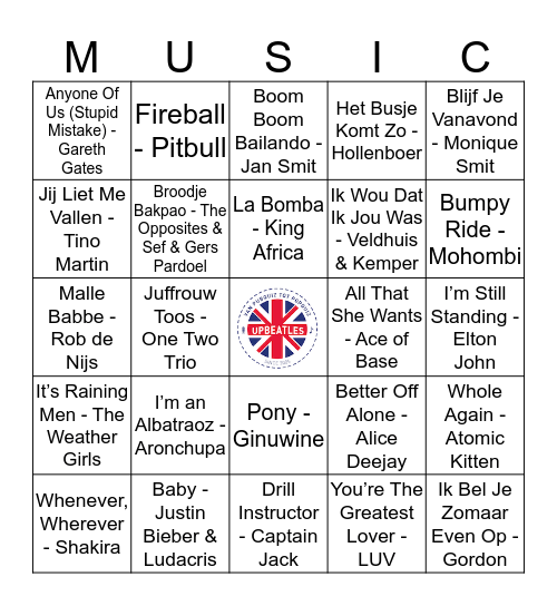 209 Bingo Card