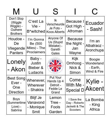 211 Bingo Card