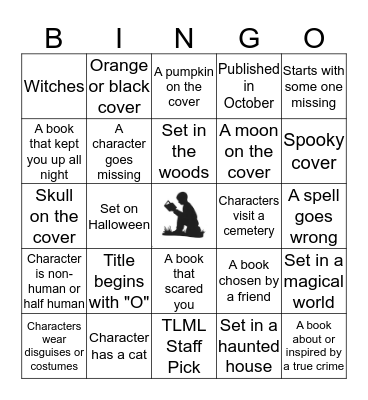October Book Bingo Card