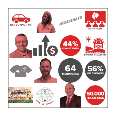 RFD-TV BINGO! Bingo Card