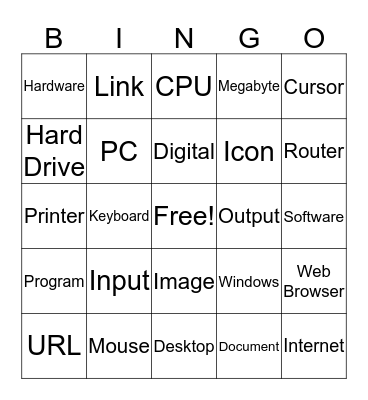 ITS BINGO Card