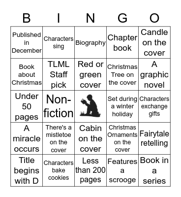 December Book Bingo Card