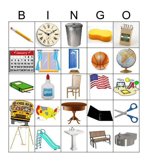 DIE SCHULE Bingo Card