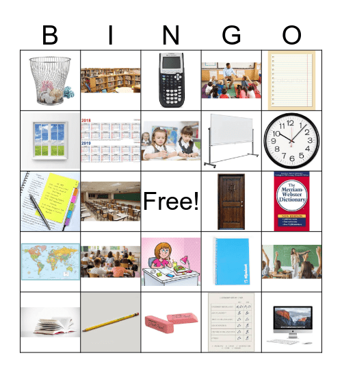 Die Schule Bingo Card