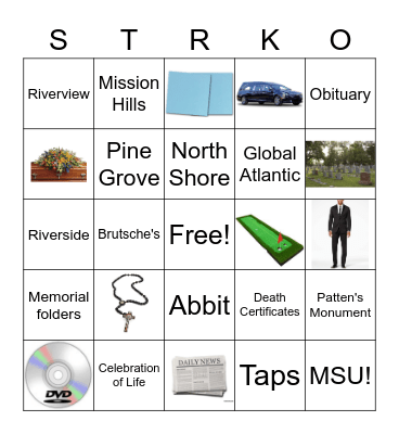 STaRKO.... Like BINGO But Better! Bingo Card