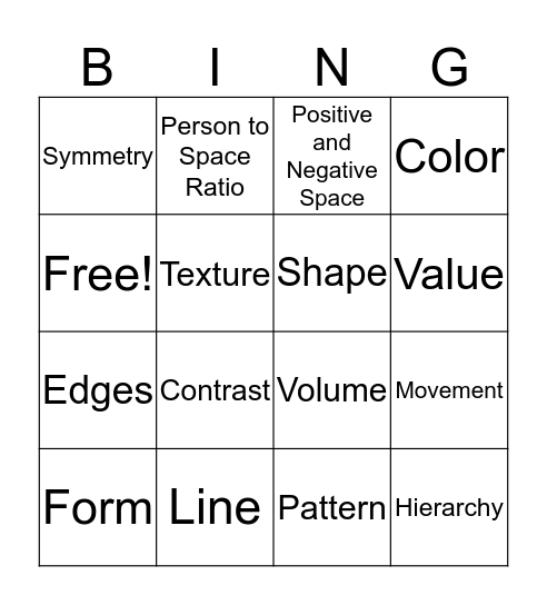 Jonathan Golshirazi Bingo Card