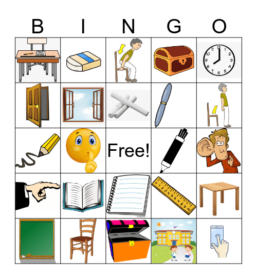 FF1 Unit 1 Bingo Card