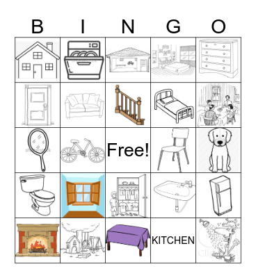 House Bingo Card