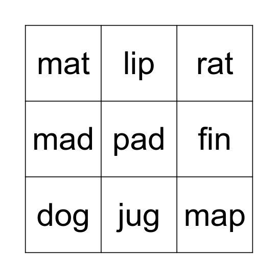 BINGO! Bingo Card