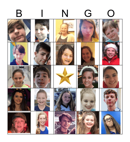 BIRTHDAY BINGO Card