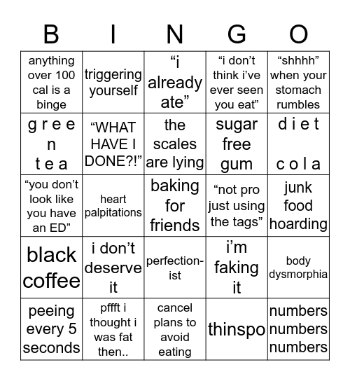 ana bingo Card