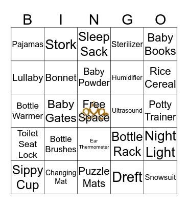 B  A  B  Y Bingo Card