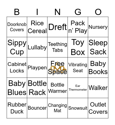 B  A  B  Y Bingo Card