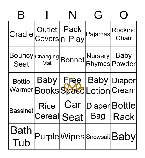 B  A  B  Y Bingo Card