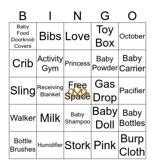 B  A  B  Y Bingo Card