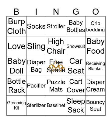 B  A  B  Y Bingo Card