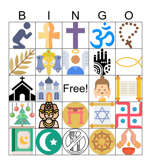 SYMBOLIC BINGO Card